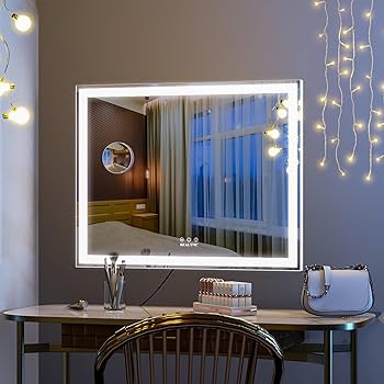 Amazon.co.jp: BEAUTME 女優ミラー 化粧鏡 ハリウッドミラー 3色照明